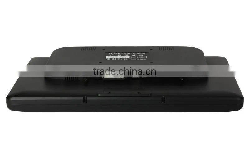 Slim 19inch lcd mounting pos display, android lcd advertising player