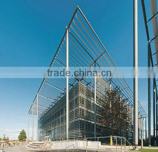 Panel curtain wall (aluminium and glass)