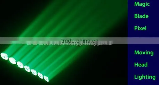 PixelBlade 7 led moving head light Magic Mapping / stage lights / pixel mapping Led