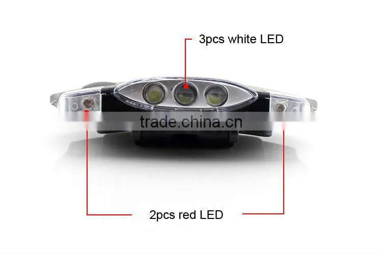 Goread 3+2 high bright Student Reading Lamp LED cap lamp