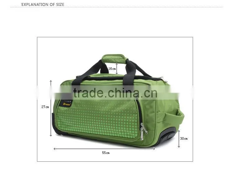Hot sale!!! China design fashion travel trolley luggage bag