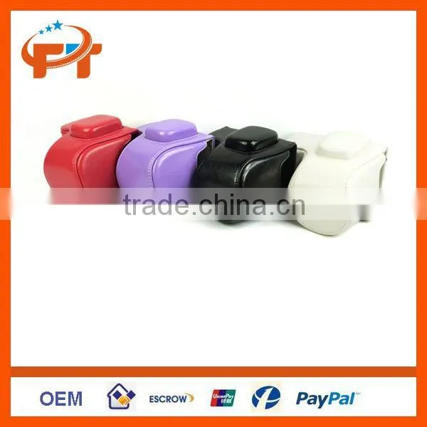 New Fashion Pu Leather camera bag for NEX5R NEX5T 16-50mm lens