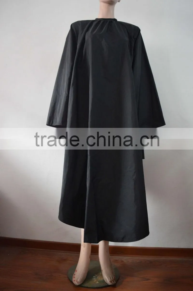 Cheap beauty and waterproof salon apron for hair cutting