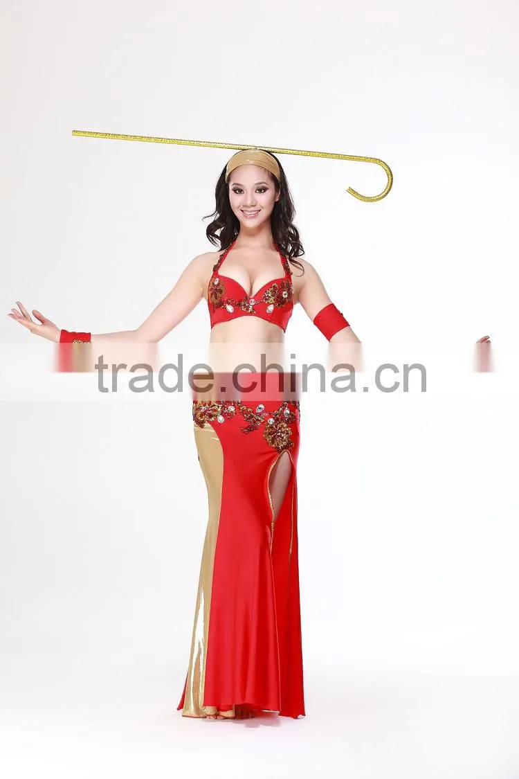 Colorful and Shinning Belly Dance Cane Sticks