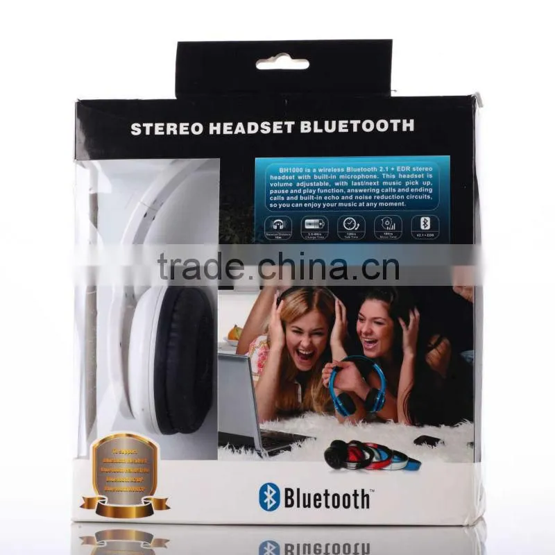bluetooth headset with lcd display/stereo