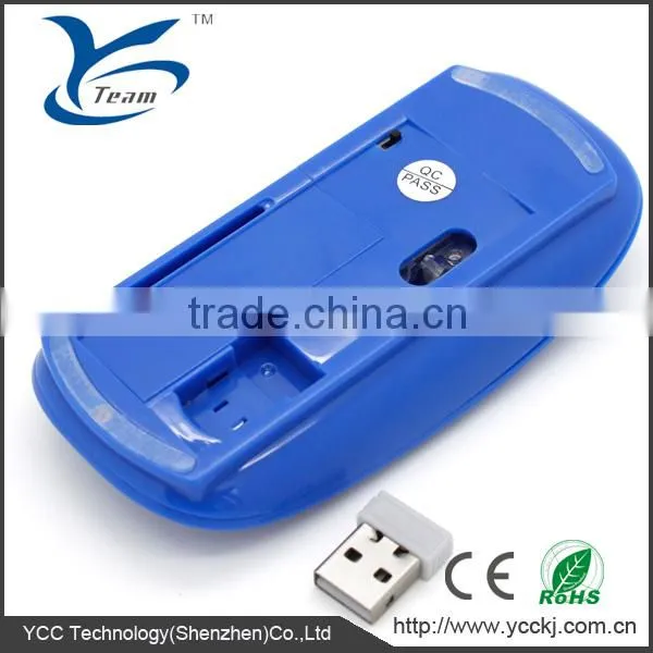 2013 New foldable wireless mouse, mini bluetooth mouse, 2.4g air mouse