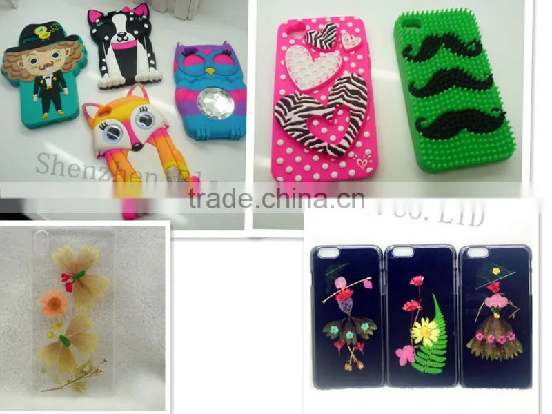 true dry flower mobile phone accessories for Iphone 6 p covers