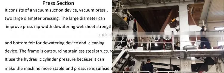 Fluting paper production line single face corrugated machine
