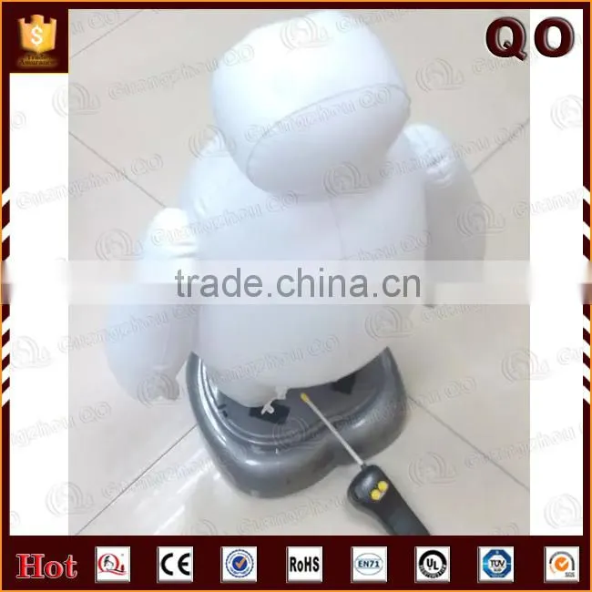 2015 Newest creative design remote control inflatable robot baymax