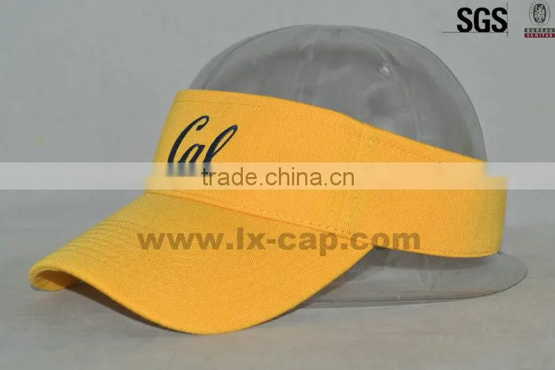 Printed mental logo cap and ladies pink baseball cap(yellow)