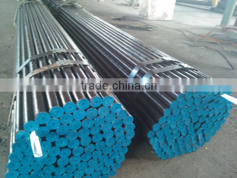 ASTM A53 seamless black steel pipe