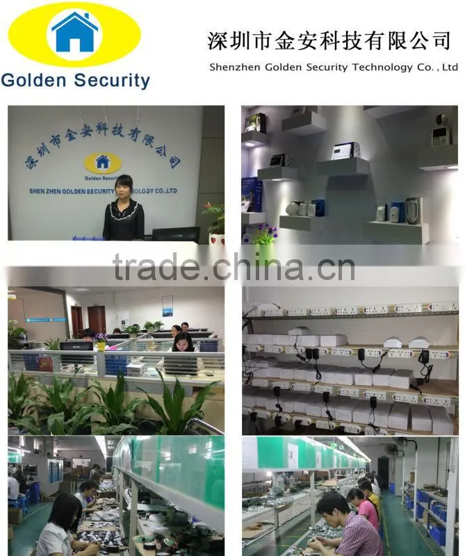 Newest TCP/IP smart home automation WiFi alarm system with IP camera & GSM WiFi GPRS home alarm system WiFi
