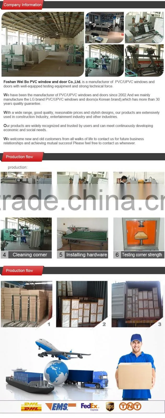 top hung casement windows with white color