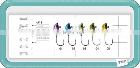 China Manufacturers Lead Jig Fishing Hook For Fishing