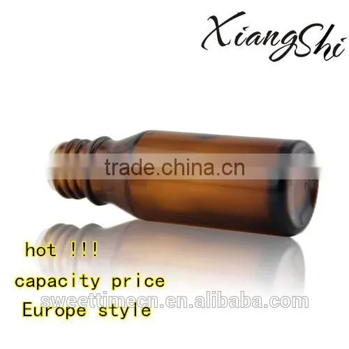 15ml amber glass bottles for essential oil with golden cap