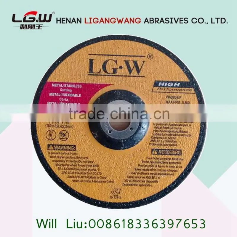 454LIGANGWANG HIGH PERFORMANCE 7 INCH DC GRINDING DISC FOR INOX