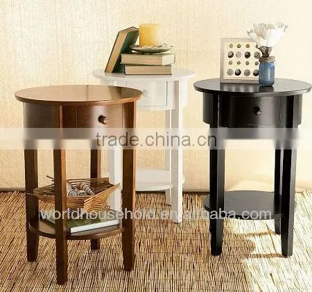 corner nightstand, antique style