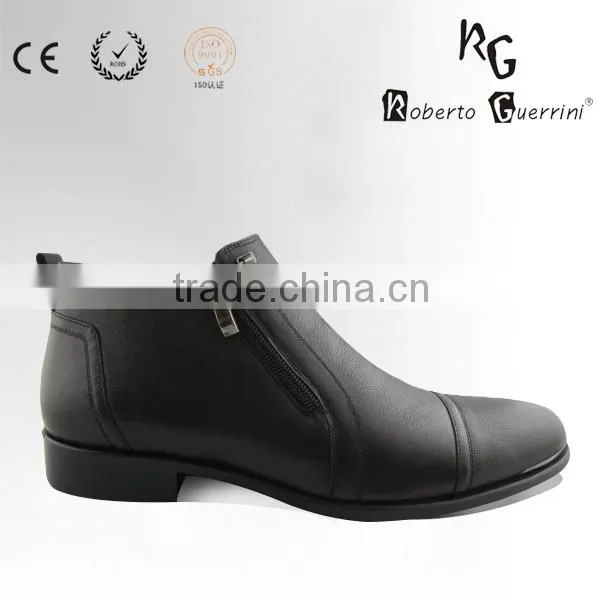 Genuine Leather wholesale rubber new model man shoe