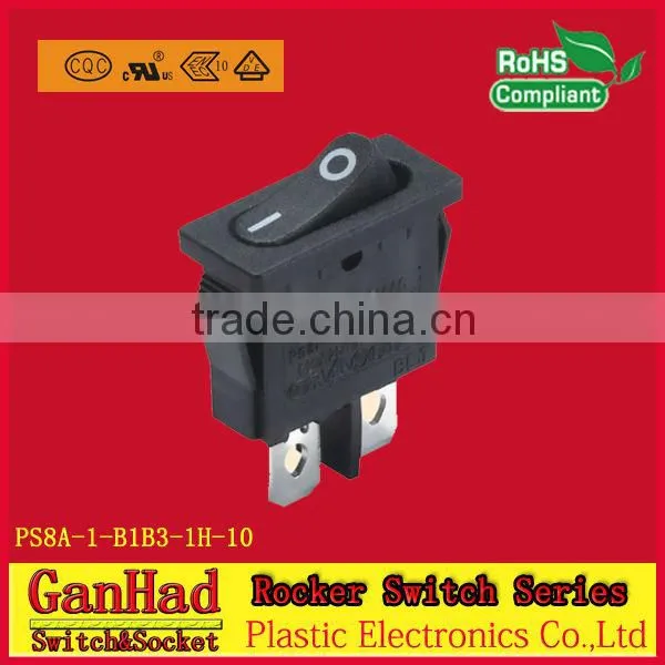 Home appliance lighted rocker switch & Rocker switch series