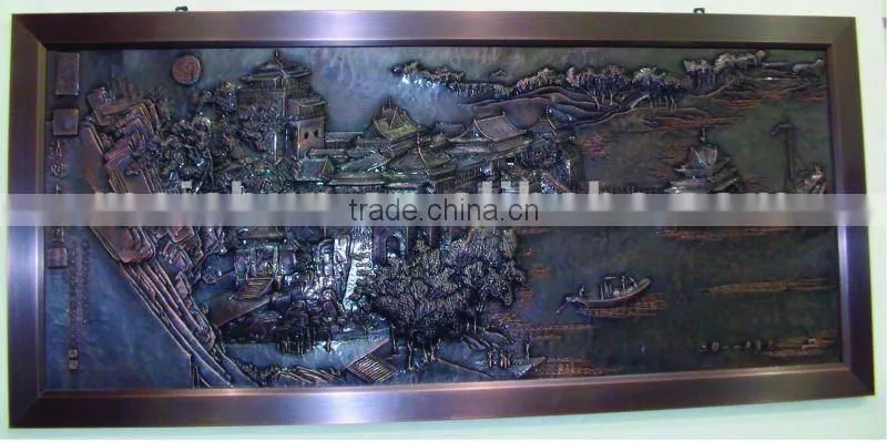 2012 new design Bronze mural design HM-18