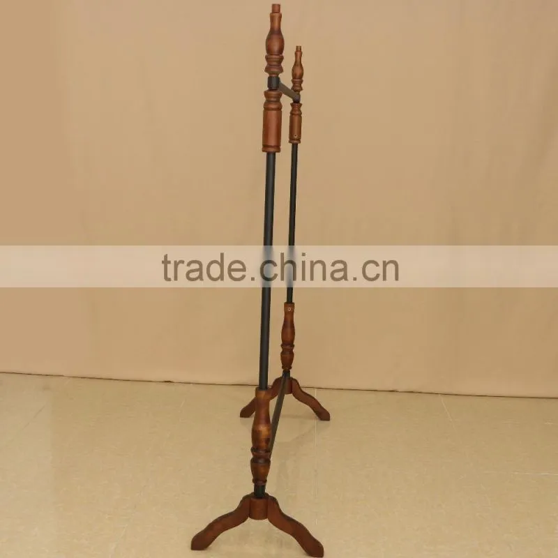 Chinese style wood flooring display rack