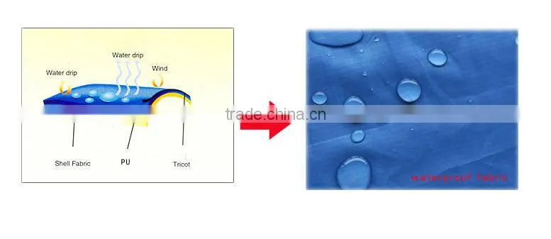 Fashion portable spot rain poncho