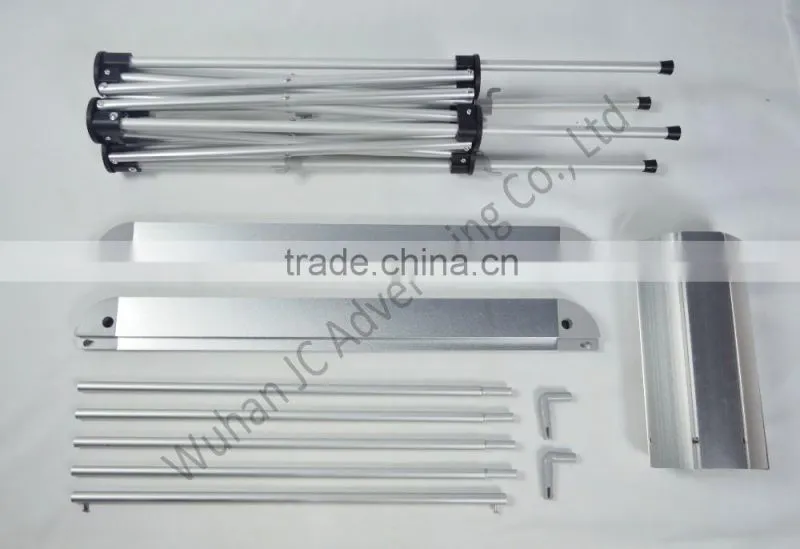 JC portable aluminum Counter Table Promotional Table