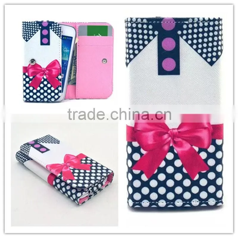 OEM Beautiful Pattern PU Leather Case Cover,Customized Flip Case For Iphone 7