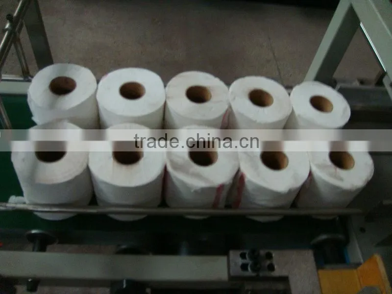 Multi-roll toilet paper roll packing machine