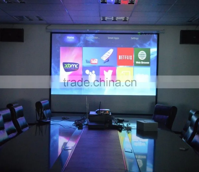 Smart DLP Style full hd 3d led projector 4k home theater projector with CE Rohs certification