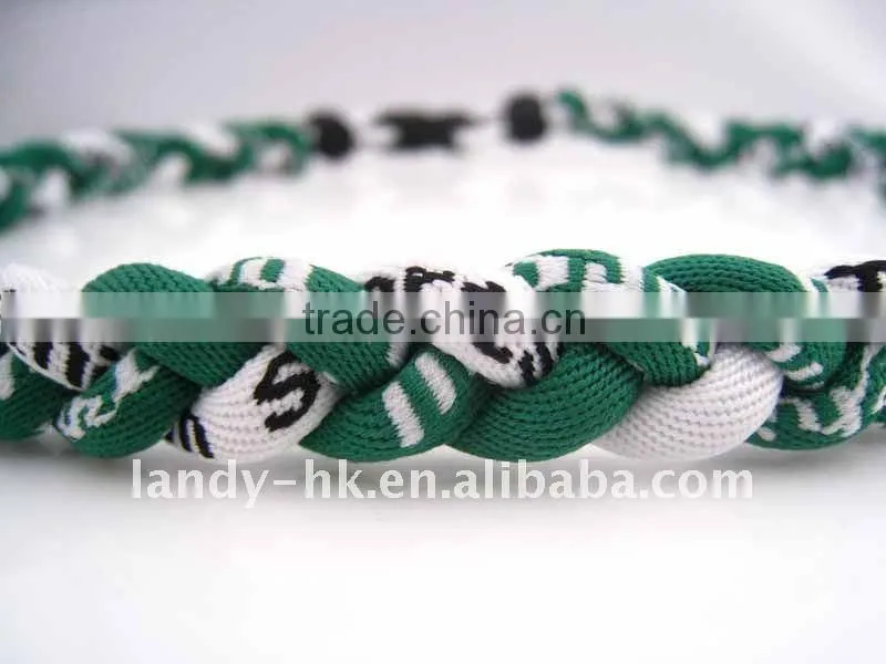 New Custom Germanium titanium necklace cord wholesale,satin cord necklace,braided necklace cords