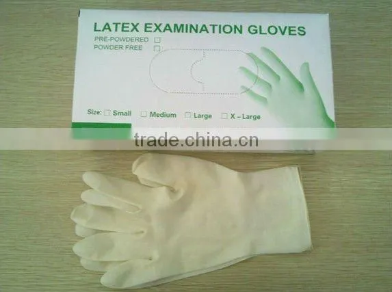 medical Latex Examination gloves