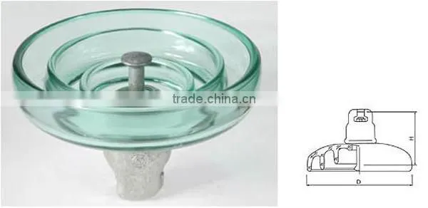 Wenzhou Yika IEC Glass Insulator U70BL Insulator