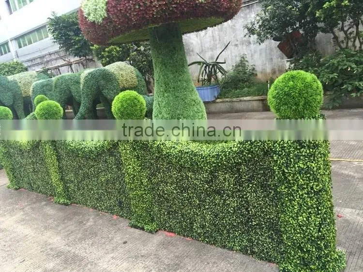 Artificial leaf fence , New product 2015 wall decoration artificial plant