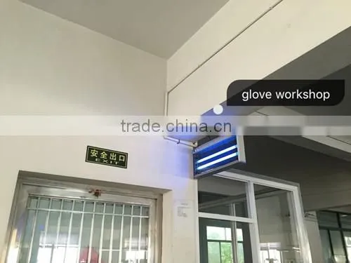 Disposable Elbow Length Long LDPE Glove withrubber band