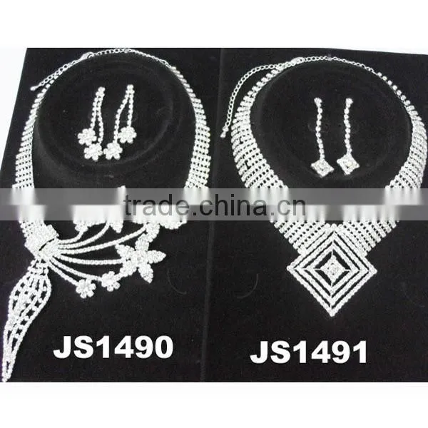fashion kids pearl necklace and earring set