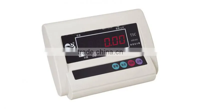 Digital weighing scale indicator