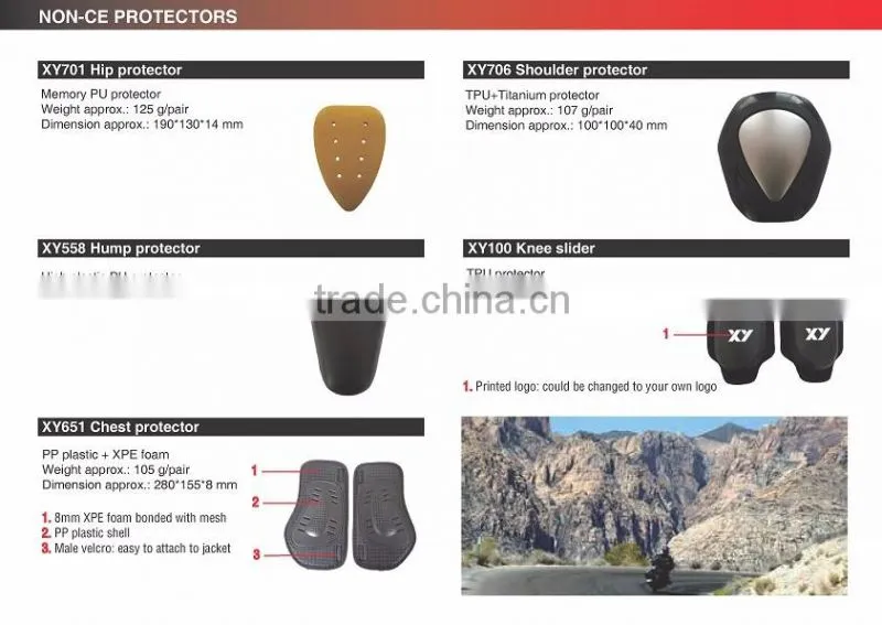 Insert motorcycle jacket EVA elbow pad