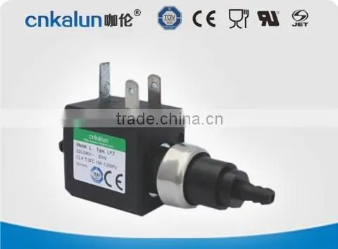 LP2 steam cleaning mini solenoid pump, TUV certified