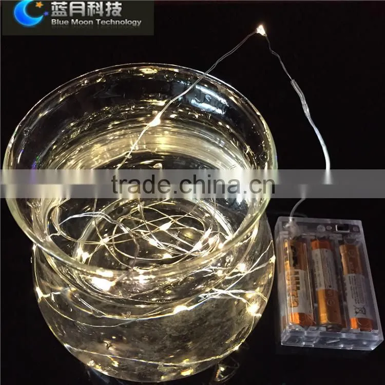 China supplier battery light with timer for christmas decoration