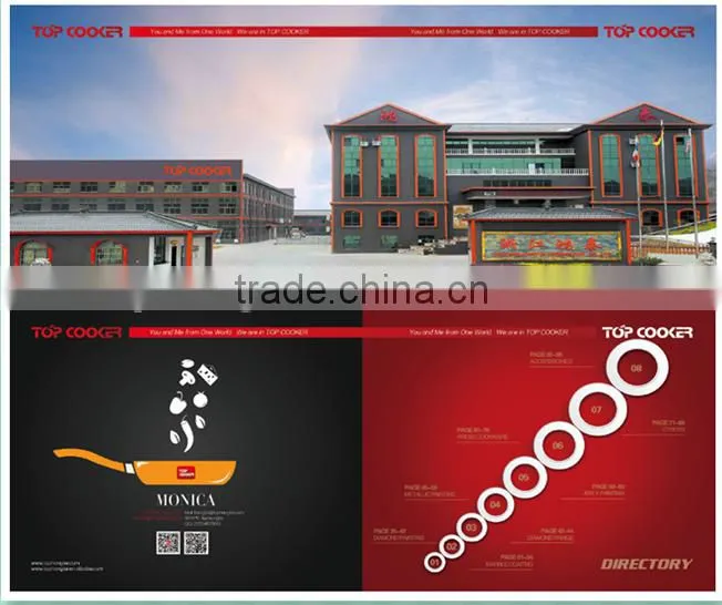 Aluminium pressed spray non stick coating pan