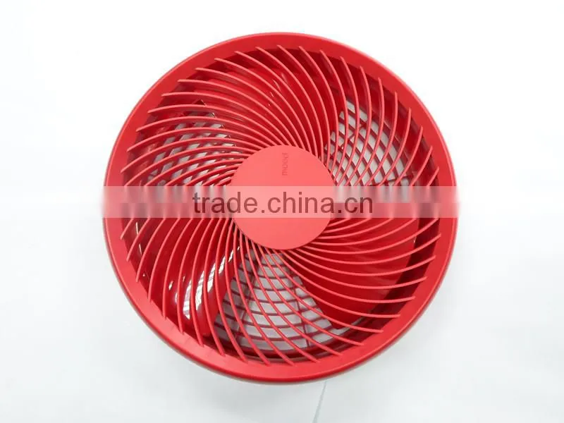 2014 latest red plastic fan mould