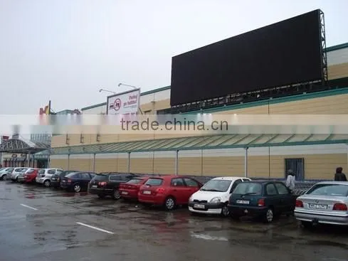 1680Hz refresh rate 1/4 scan 10000 dots/sqm smd p6 p10 outdoor led screen