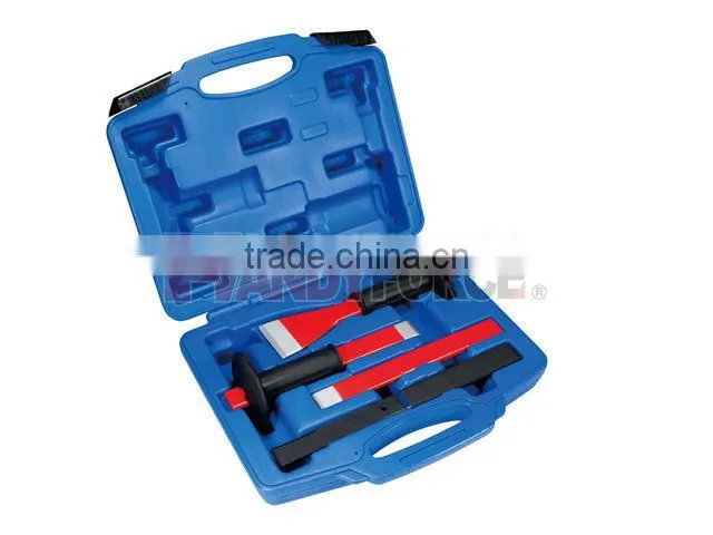 4PCS Seam Edge Chisel Set w/Holder, Body Service Tools of Auto Repair Tools