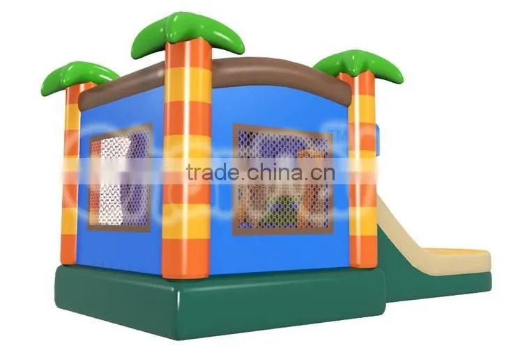 2016 New Design Best quality inflatable backyard bouncers,inflatable bouncers hawaiiwar bouncers, elephant castle