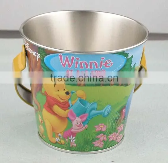 new style ice bucket metal tin bucket with handle for easter