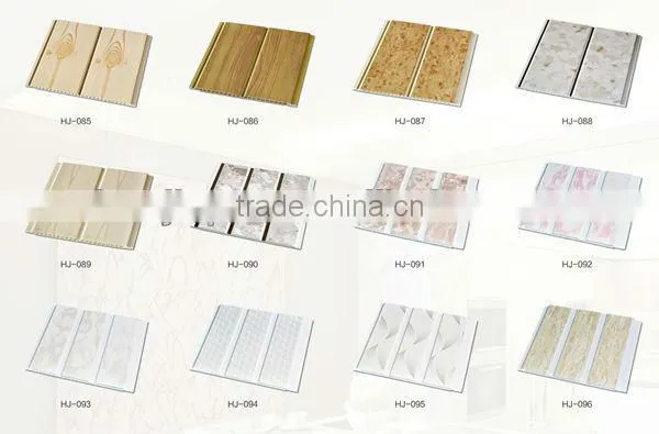 waterproof &fireproof pvc panel pvc ceiling tiles for indor decorative(595*595*7mm)