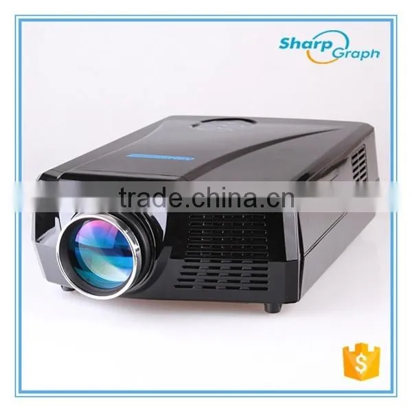 2015 Drop Shipping 2600 Lumens Full HD LED HDMI Outdoor Projector LX768 3D Cinema Video Proiettore