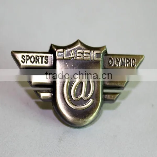 customize die casting logo nameplate/badge