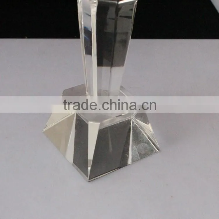 Wholesale new design ball crystal trophy for tabie decoration
